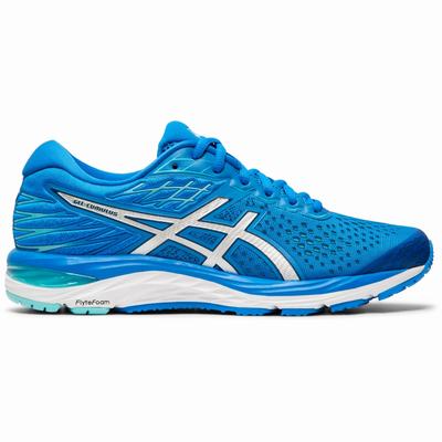 Asics Gel-Cumulus 21 - Naisten Juoksukengät - Sininen/Hopea